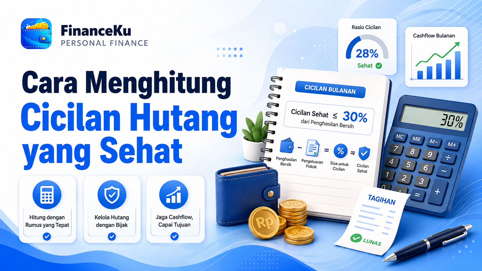 Cara Menghitung Cicilan Utang yang Sehat agar Cashflow Tetap Aman